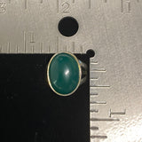 Green Onyx Ring 92 - Silver Street Jewellers