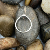 Garnet Ring 406 - Silver Street Jewellers