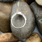 Garnet Ring 408 - Silver Street Jewellers