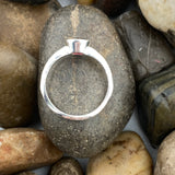 Garnet Ring 415 - Silver Street Jewellers
