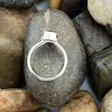Garnet Ring 418 - Silver Street Jewellers