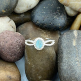 Labradorite Ring 408 - Silver Street Jewellers