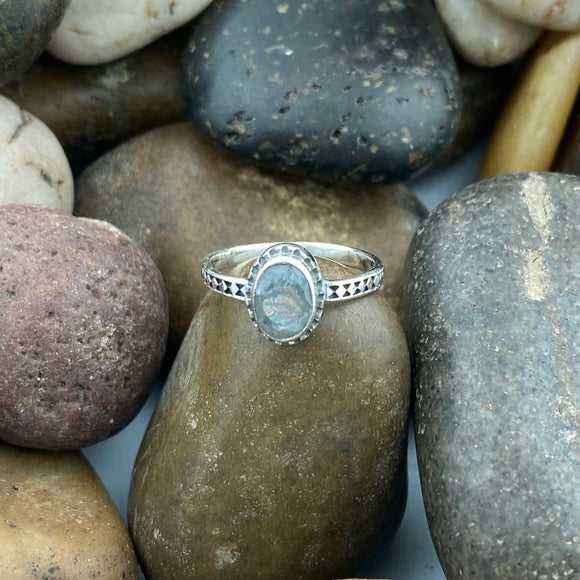 Labradorite Ring 420 - Silver Street Jewellers