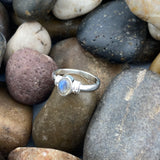 Labradorite Ring 423 - Silver Street Jewellers