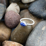 Lapis Ring 163 - Silver Street Jewellers