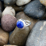 Lapis Ring 170 - Silver Street Jewellers