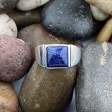 Lapis Ring 173 - Silver Street Jewellers