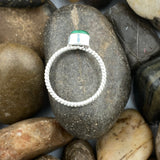 Malachite Ring 86 - Silver Street Jewellers