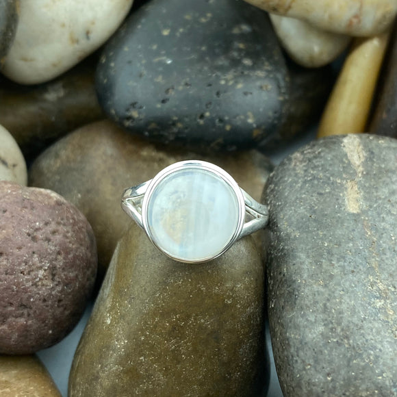 Moonstone Ring 392 - Silver Street Jewellers