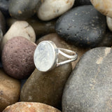 Moonstone Ring 395 - Silver Street Jewellers