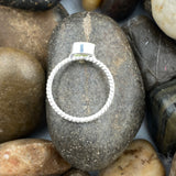 Peridot Ring 297 - Silver Street Jewellers
