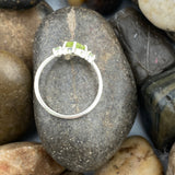 Peridot Ring 299 - Silver Street Jewellers