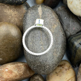 Peridot Ring 301 - Silver Street Jewellers