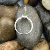 Peridot Ring 316 - Silver Street Jewellers