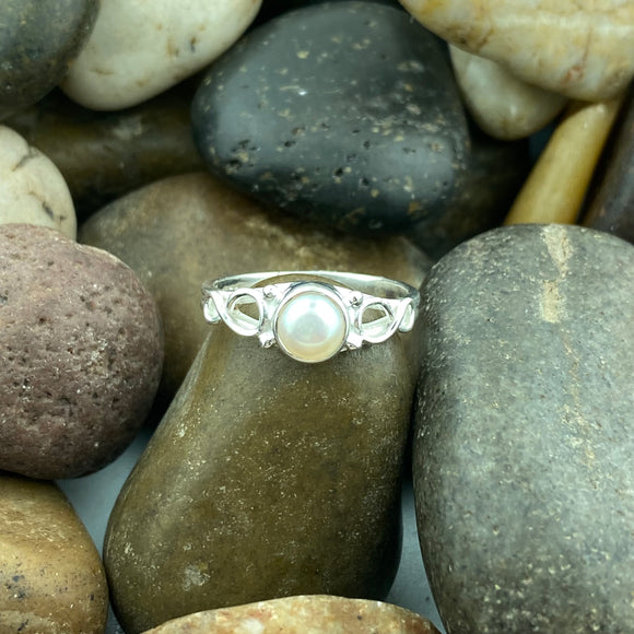 Pearl Ring 60 - Silver Street Jewellers