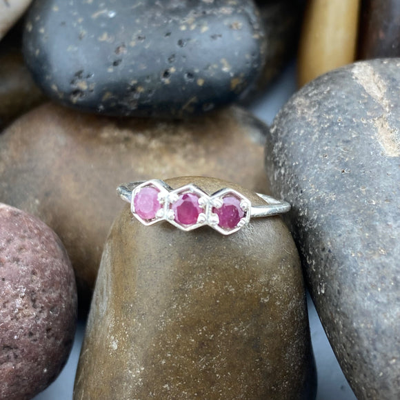 Ruby Ring 422 - Silver Street Jewellers