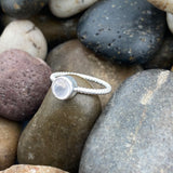 Rose Quartz Ring 119 - Silver Street Jewellers