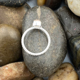 Rose Quartz Ring 119 - Silver Street Jewellers