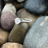 Rose Quartz Ring 120 - Silver Street Jewellers