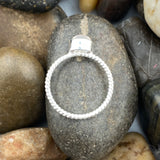 Rose Quartz Ring 121 - Silver Street Jewellers