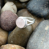 Rose Quartz Ring 128 - Silver Street Jewellers