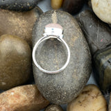 Rose Quartz Ring 128 - Silver Street Jewellers