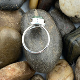 Seraphinite Ring 16 - Silver Street Jewellers