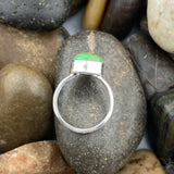 Green Copper Turquoise Ring 251 - Silver Street Jewellers