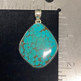 Turquoise Pendant 284 - Silver Street Jewellers