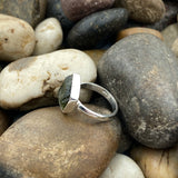Moldavite Ring 112 - Silver Street Jewellers