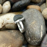 Moldavite Ring 116 - Silver Street Jewellers