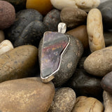Cacoxenite Pendant 82 - Silver Street Jewellers