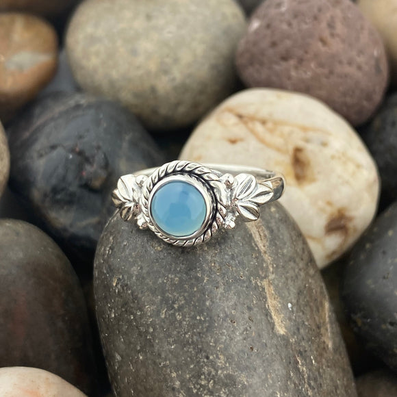 Chalcedony Ring 51 - Silver Street Jewellers