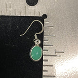 Chrysoprase Earring 7 - Silver Street Jewellers