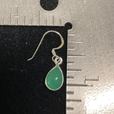 Chrysoprase Earring 11 - Silver Street Jewellers