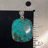 Turquoise Pendant 256 - Silver Street Jewellers