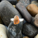 Mexican Fire Opal Ring 592 - Silver Street Jewellers