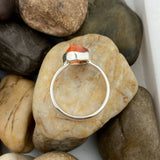 Mexican Fire Opal RIng 593 - Silver Street Jewellers