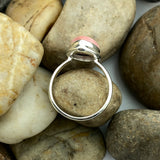 Pink Opalite Ring 39 - Silver Street Jewellers