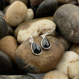 Black Onyx Earring 47 - Silver Street Jewellers