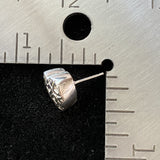 Heart shapped earrings set in 925 Sterling Silver