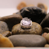 Amethyst pendant set in 925 Sterling Silver