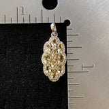 Beryl pendant set in 925 Sterling Silver