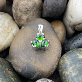 Chrome Diopside Pendant 157 - Silver Street Jewellers