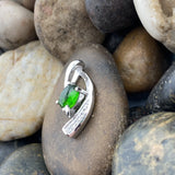 Chrome Diopside Pendant 163 - Silver Street Jewellers