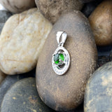 Chrome Diopside Pendant 166 - Silver Street Jewellers