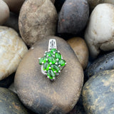 Chrome Diopside Pendant 203 - Silver Street Jewellers