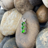 Chrome Diopside Pendant 234 - Silver Street Jewellers