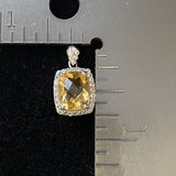 Citrine Pendant 462 - Silver Street Jewellers