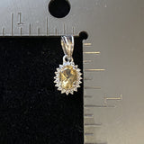 Citrine Pendant 490 - Silver Street Jewellers
